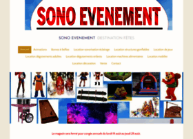 Sono-evenement.com thumbnail