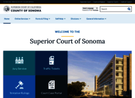 Sonoma.courts.ca.gov thumbnail
