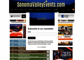 Sonomavalleyevents.com thumbnail