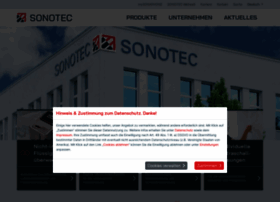 Sonotec-ultrasonics.com thumbnail