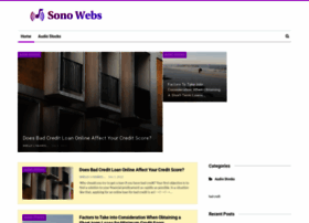 Sonowebs.com thumbnail