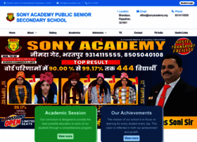 Sonyacademy.org thumbnail