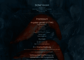 Sonzgmbh.de thumbnail