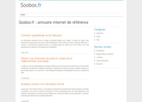 Soobox.fr thumbnail