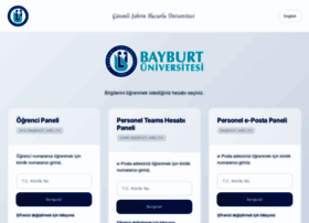 Sorgula.bayburt.edu.tr thumbnail