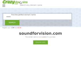 Soundforvision.com thumbnail