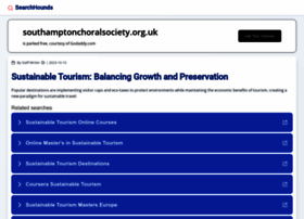 Southamptonchoralsociety.org.uk thumbnail