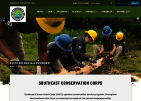 Southeastconservationcorps.org thumbnail