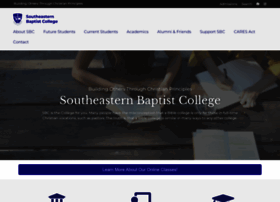 Southeasternbaptist.edu thumbnail