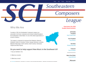 Southeasterncomposersleague.org thumbnail