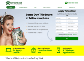 Southeasttitleloans.com thumbnail