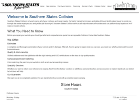Southernstatescollision.com thumbnail