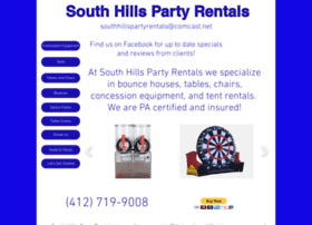 Southhillspartyrentals.com thumbnail