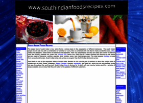 Southindianfoodsrecipes.com thumbnail