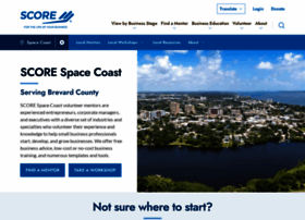 Spacecoast.score.org thumbnail