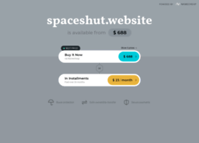 Spaceshut.website thumbnail