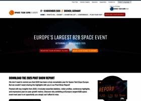 Spacetechexpo-europe.com thumbnail