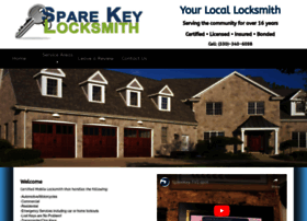 Sparekeylocksmith.com thumbnail