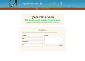Spareparts.co.uk thumbnail