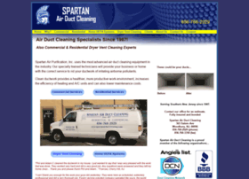 Spartanairductcleaning.com thumbnail