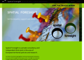 Spatialforesight.eu thumbnail