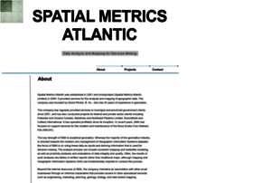 Spatialmetrics.ca thumbnail