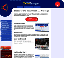 Speak-a-message.com thumbnail