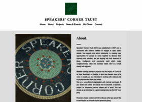 Speakerscornertrust.org thumbnail