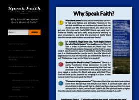 Speakfaith.com thumbnail