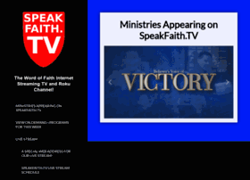 Speakfaith.tv thumbnail