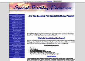 Special-birthday-poems.com thumbnail