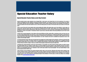 Specialeducation-teachersalary.com thumbnail