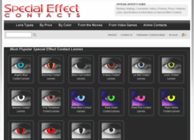 Specialeffectcontacts.com thumbnail