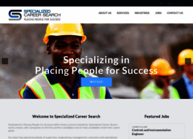 Specializedcareersearch.com thumbnail