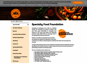 Specialtyfoodfoundation.org thumbnail