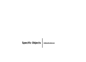 Specific-objects.com thumbnail