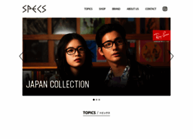 Specs-store.jp thumbnail