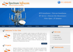 Spectruminfracom.in thumbnail