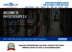 Spectrumphysiotherapy.com thumbnail