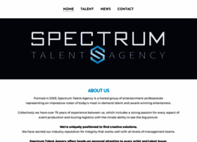 Spectrumtalentagency.com thumbnail