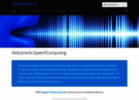Speechcomputing.com thumbnail