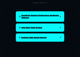 Speed-test.net thumbnail