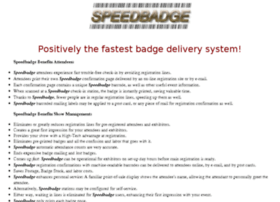 Speedbadge.com thumbnail