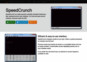 Speedcrunch.org thumbnail