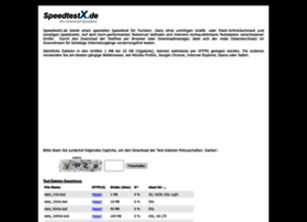 Speedtestx.de thumbnail