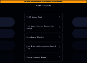 Speestest.net thumbnail