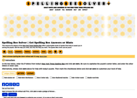 Spellingbee.info thumbnail