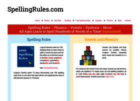Spellingrules.com thumbnail