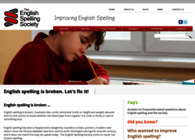 Spellingsociety.org thumbnail