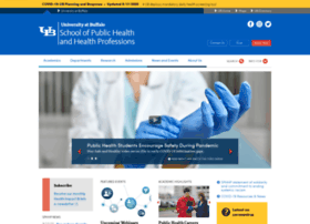 Sphhp.buffalo.edu thumbnail